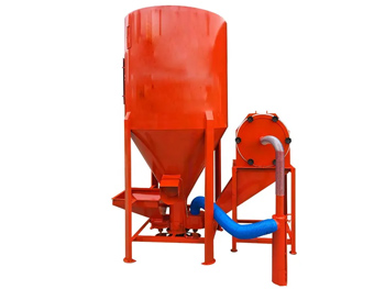 Pig feed crushing mixer