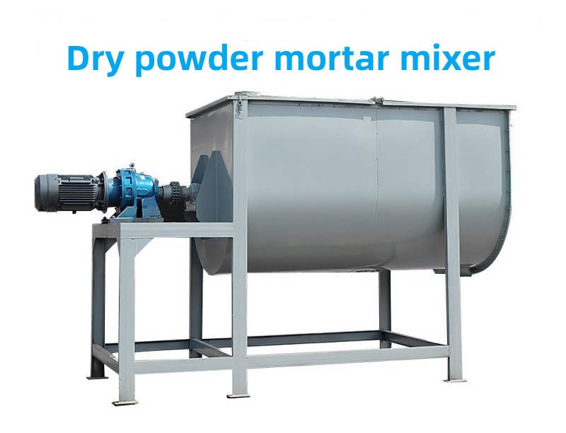 Dry powder mortar mixer