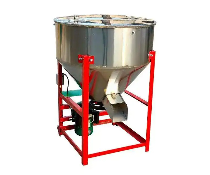 Feed dry and wet mixer