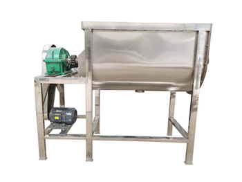 Stainless steel feed mixer