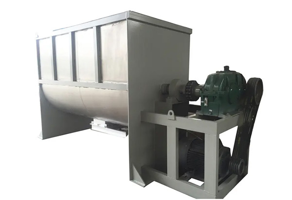 Stainless steel horizontal ribbon mixer