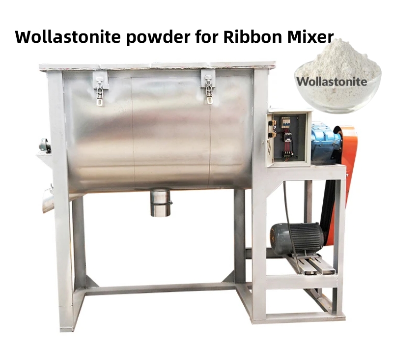 Wollastonite powder for Ribbon Mixer