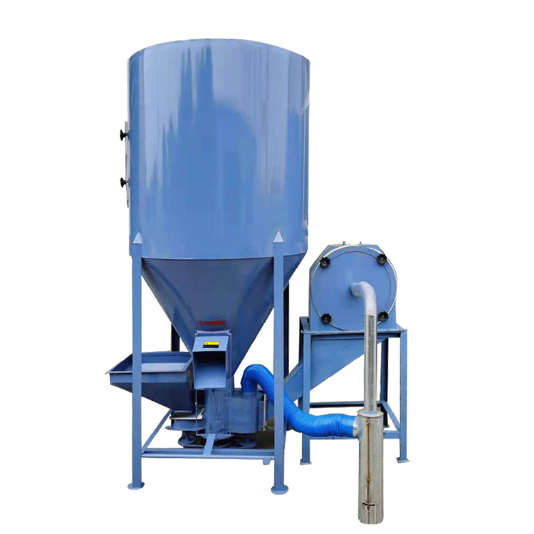 Chicken feed mixer