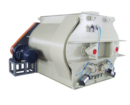 Double Shaft Paddle Feed Mixer