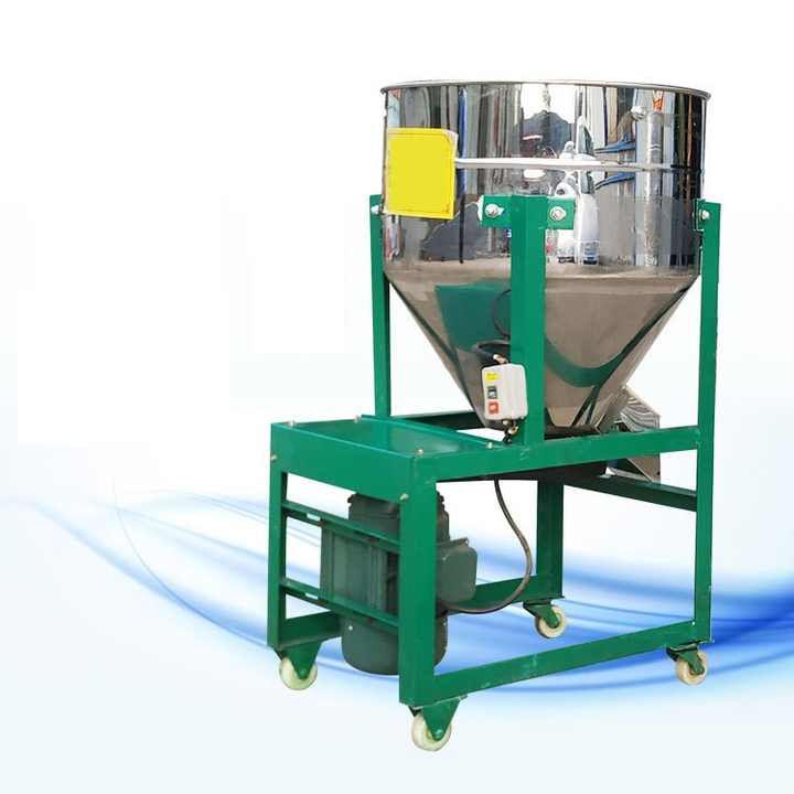 Feed dry and wet mixer