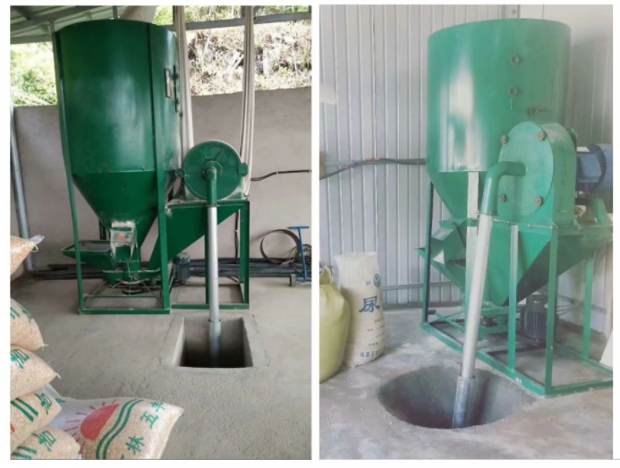 Fertilizer mixing customer site 