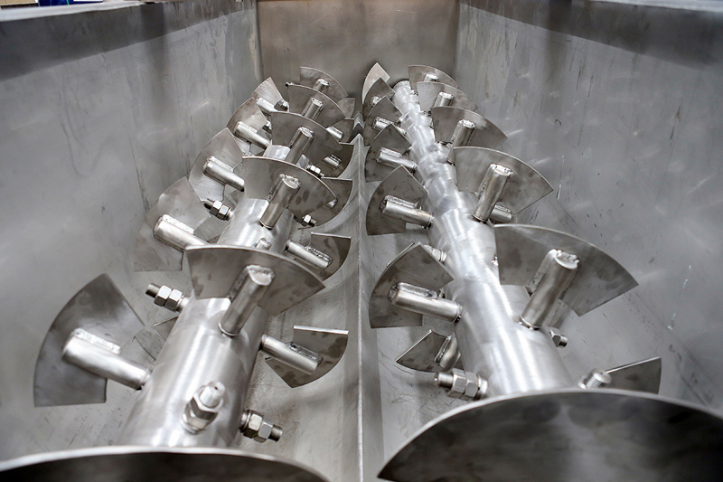 Application Industries of Double Shaft Paddle Feed Mixer 