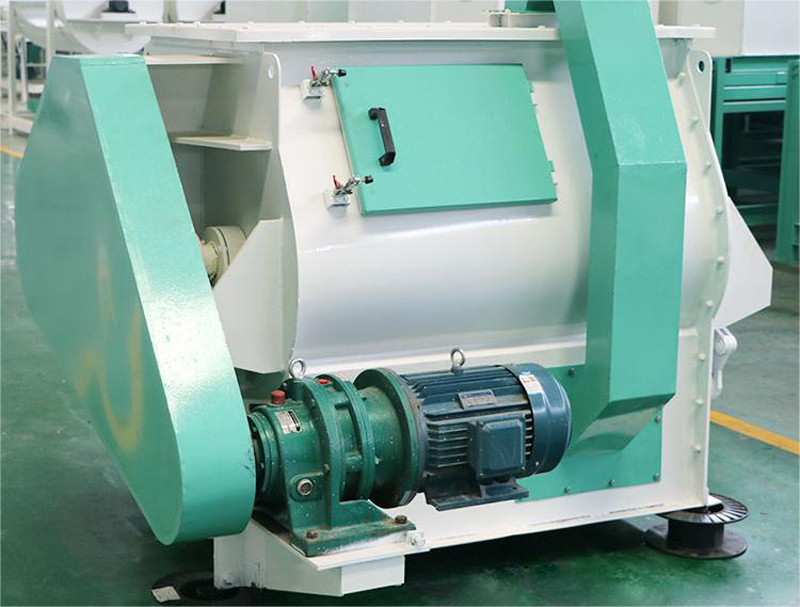 Features of Gravityless Twin Shaft Paddle Mixer 