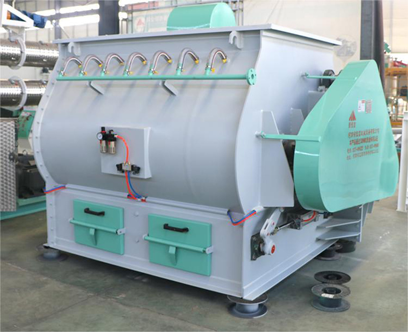 Features of Gravityless Twin Shaft Paddle Mixer 