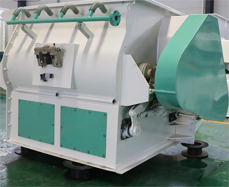 Features of Gravityless Twin Shaft Paddle Mixer 