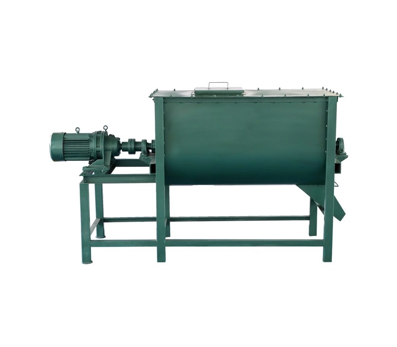 What is the structure and working principle of pig feed crushing mixer? 