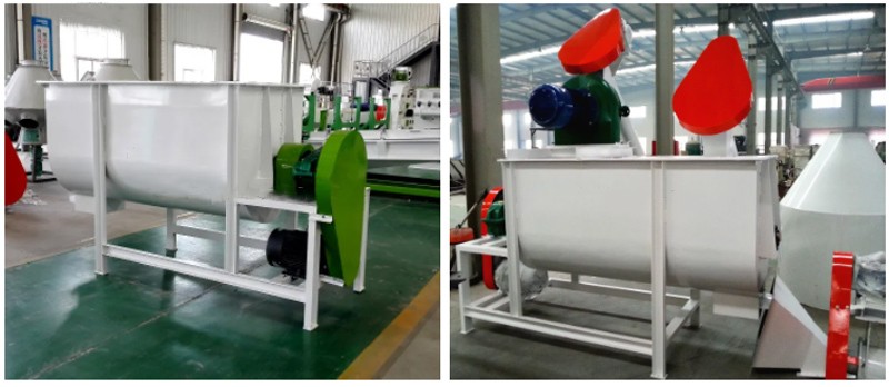 Features of Pig feed crushing mixer 