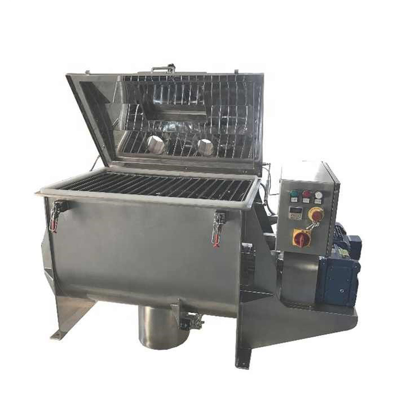 Features of horizontal dry powder mixer