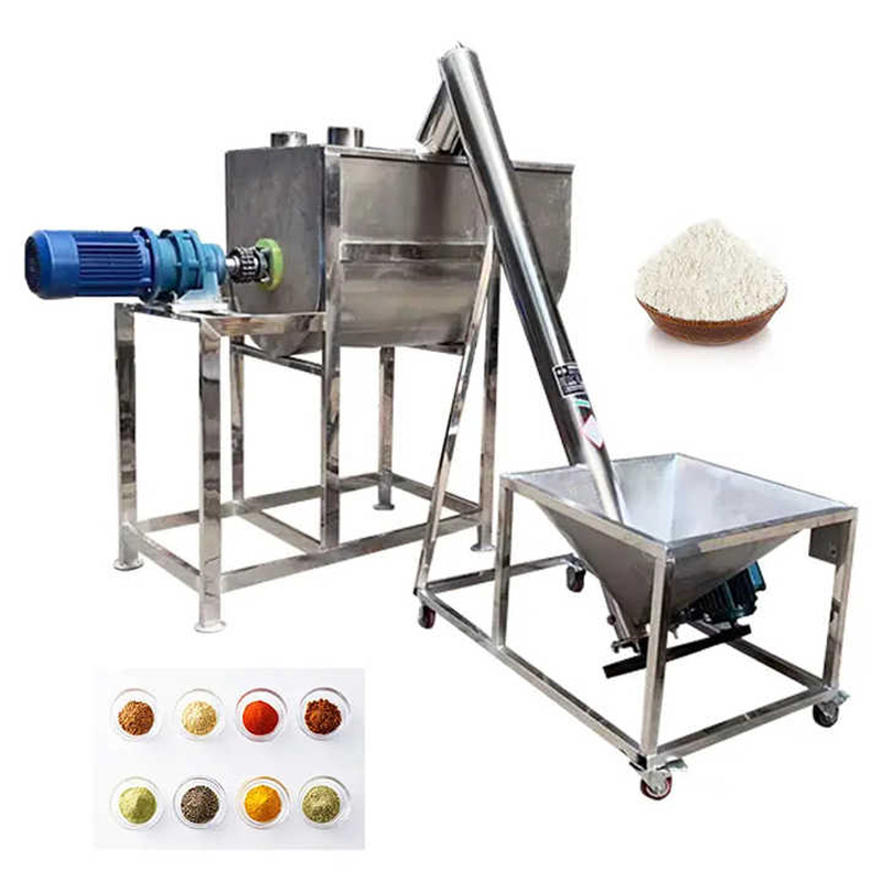 Features of Automatic lifting hopper mixer