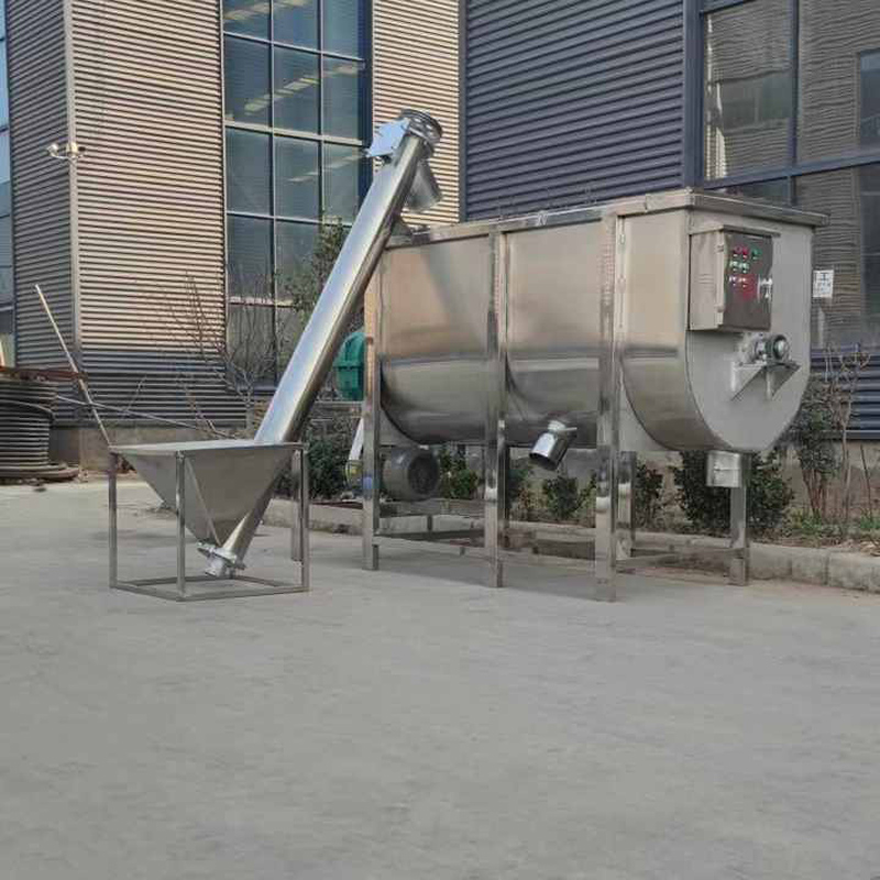 Features of Automatic lifting hopper mixer