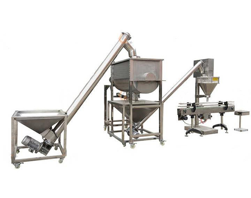 Features of Automatic lifting hopper mixer