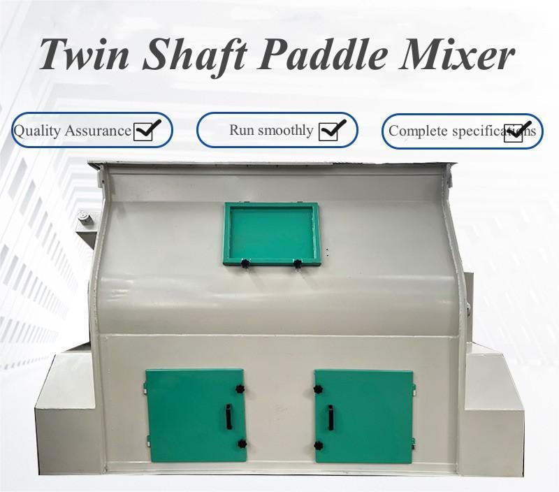 What is twin shaft paddle mixer?