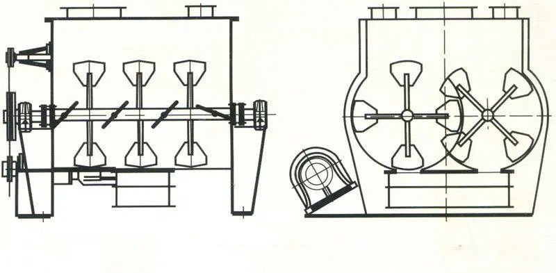 Working principle of gravityless Mixer