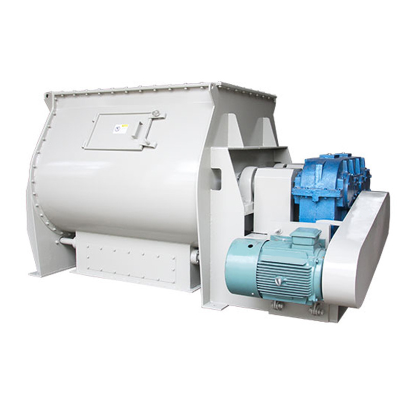 What are the advantages of gravityless twin shaft paddle mixer? 