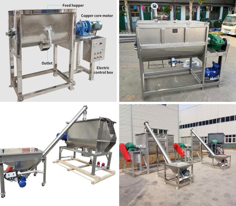 Advantages of Stainless Steel Ribbon Mixer