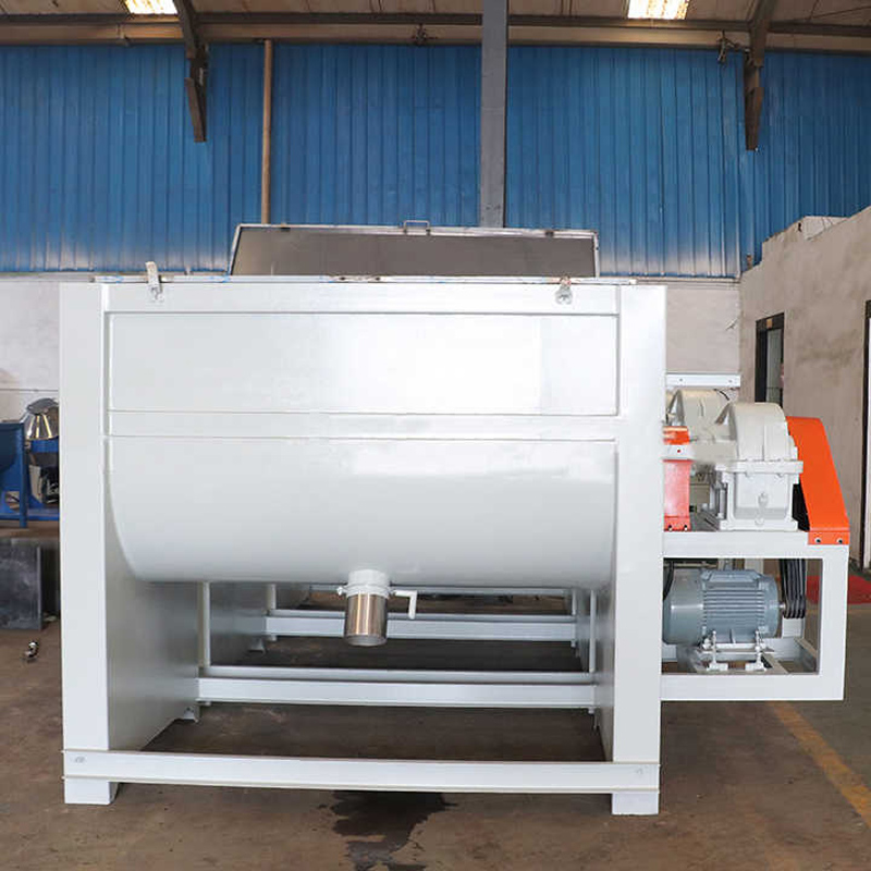 Applications of feed dry and wet mixer