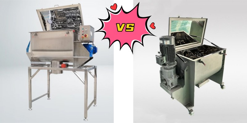 Vertical mixers and horizontal mixer are common mixing equipment. Then what is the difference between vertical and horizontal mixers? They have some differences in structure, working mode and scope of application. This article will detail the differences between vertical mixers and horizontal mixers.