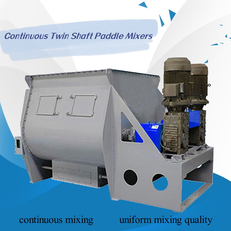 Continuous Twin Shaft Paddle Mixers