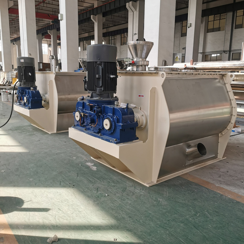 Continuous Twin Shaft Paddle Mixers 