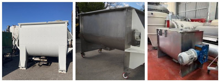 Horizontal Stainless Steel Ribbon Mixer