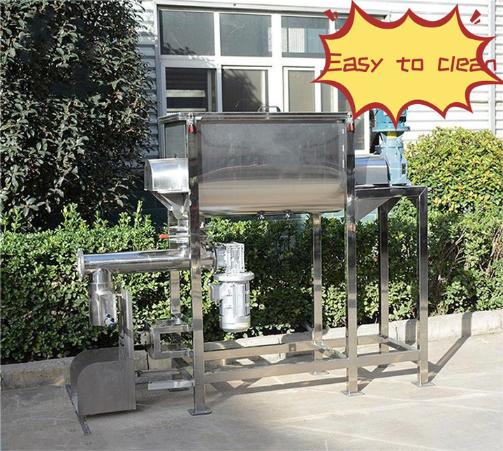 What is the features of stainless steel ribbon mixer?