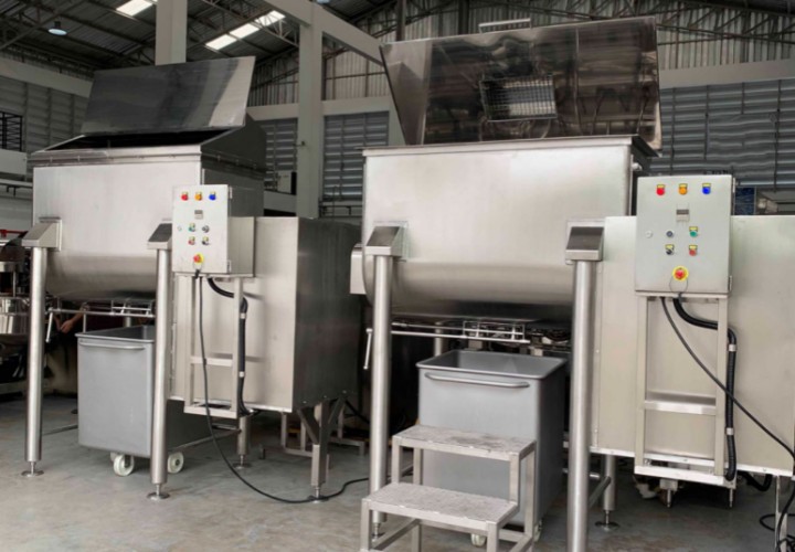 Stainless Steel Ribbon Mixer Manufacturer