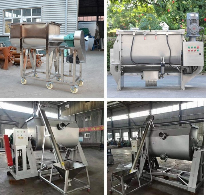 Stainless Steel Ribbon Mixer Manufacturer