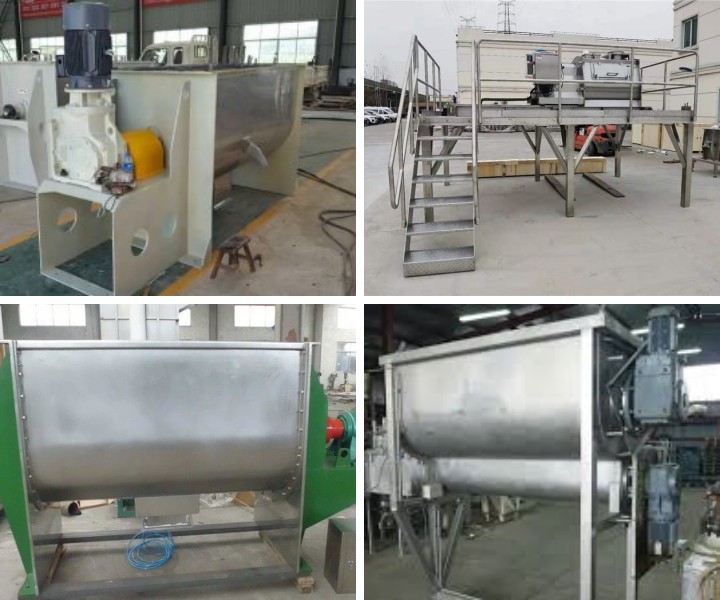 Stainless Steel Ribbon Mixer Manufacturer