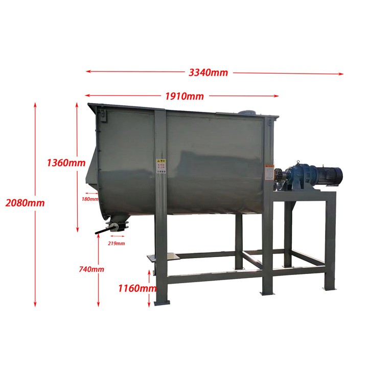 How does a biological feed mixer work?