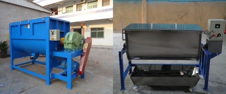 Single shaft double screw feed mixer manufacturer 