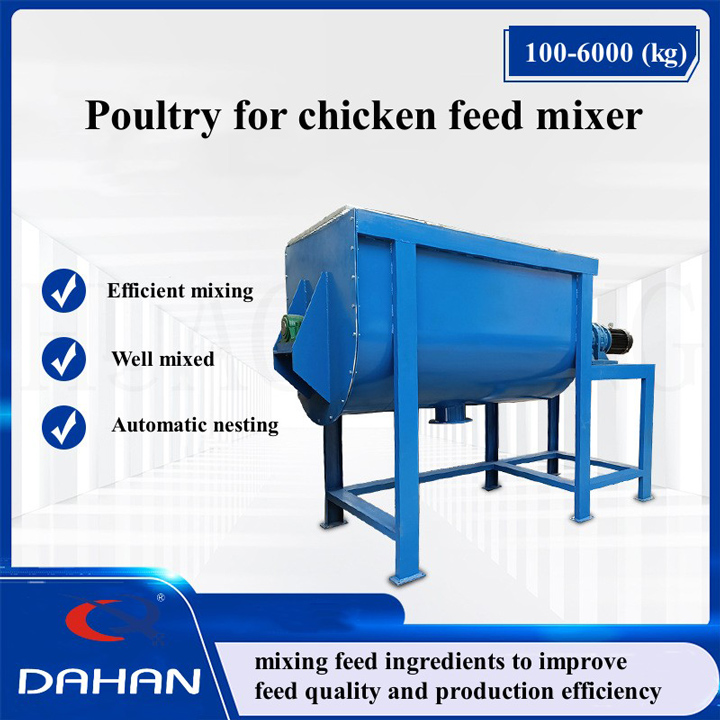 Poultry for chicken feed mixer