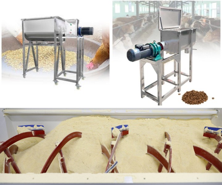 Poultry for chicken feed mixer