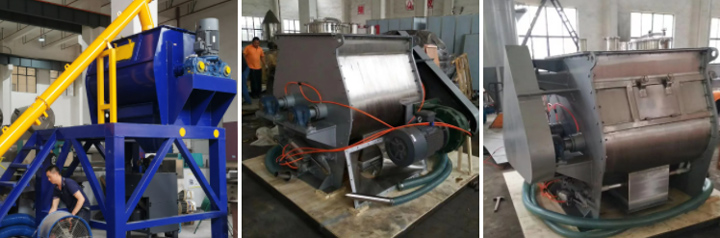 Food grade for stainless steel paddle mixer 