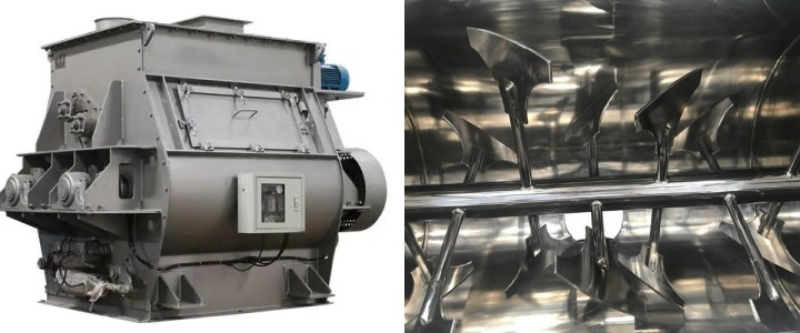 What is a stainless steel paddle mixer?