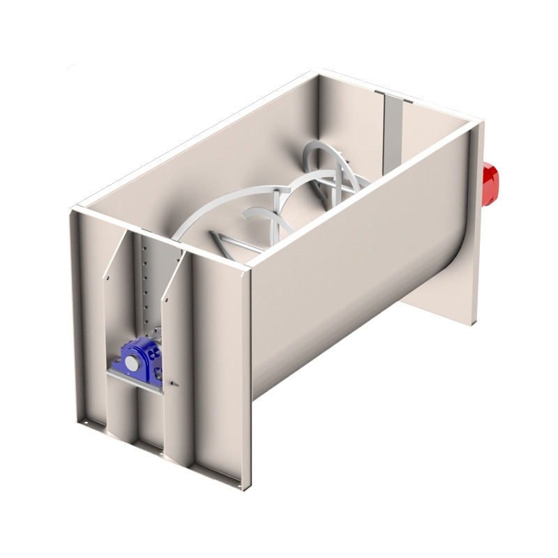 What is single shaft horizontal mixer?