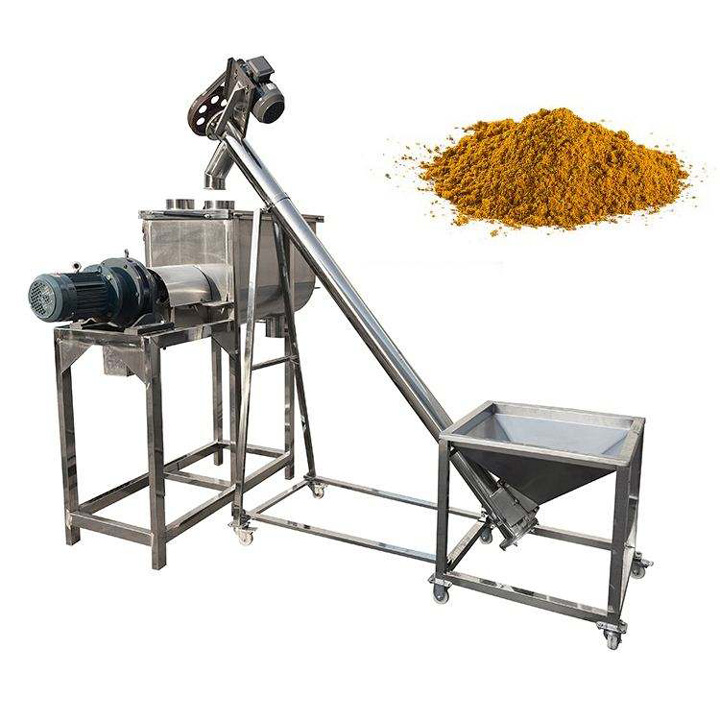 Saudi Arabia Breeding Feed Ribbon Mixer