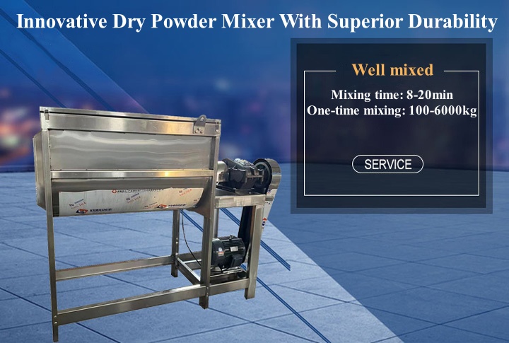 Innovative Dry Powder Mixer With Superior Durability