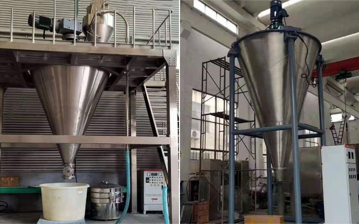 Solids and Powders for Conical twin screw mixer