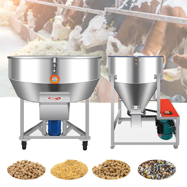 What is the purpose of a feed stirring mixer?