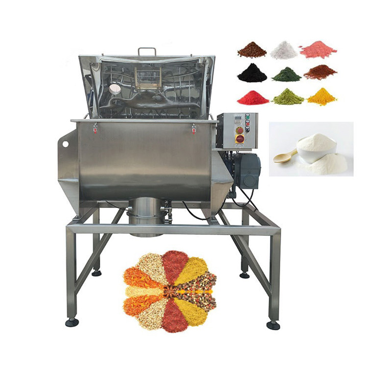 What is the advantage of powder ribbon mixer? 