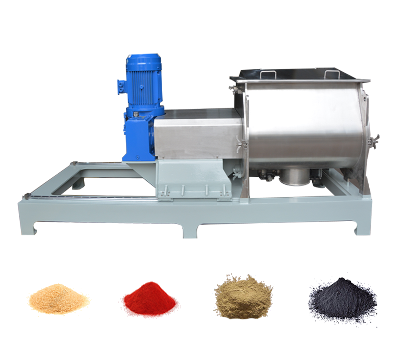 What are the four types of food additive mixer? 