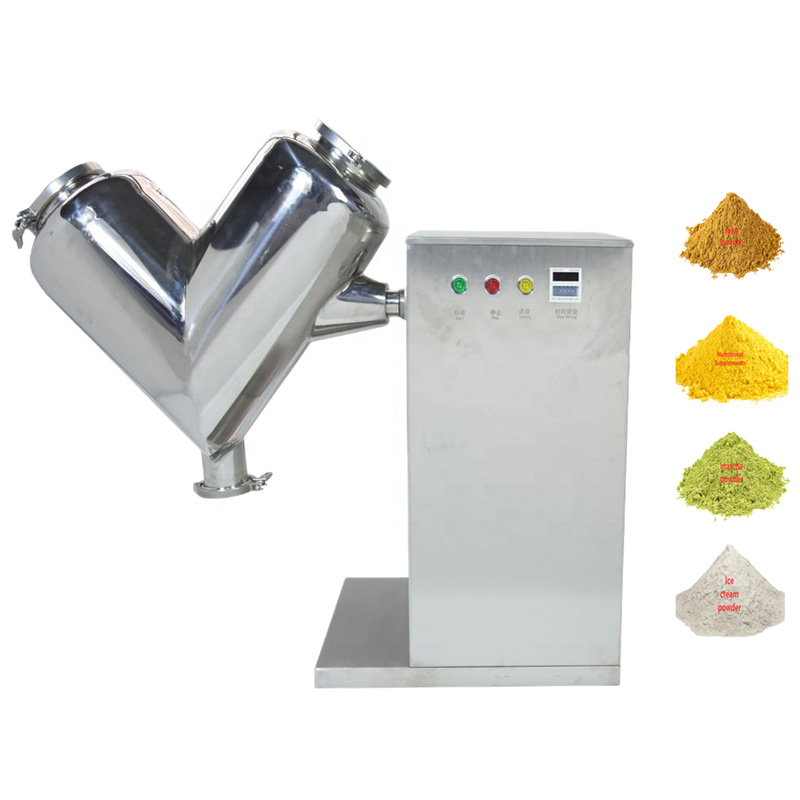 What are the four types of food additive mixer? 