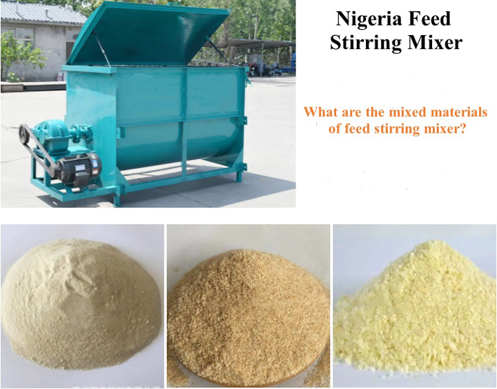 Nigeria Feed Stirring Mixer 