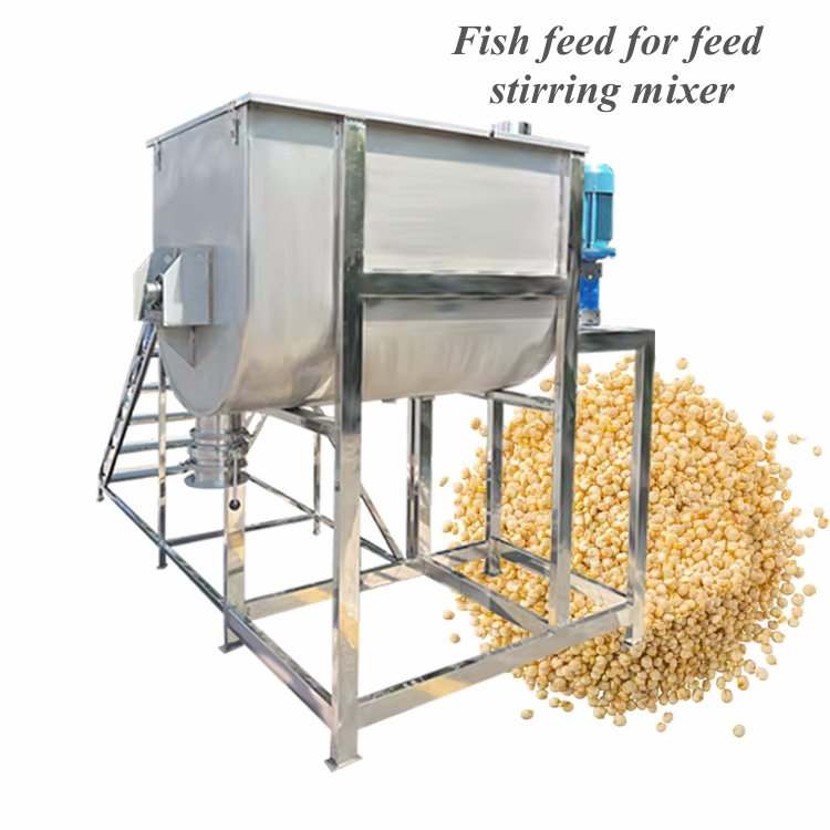 Fish feed for feed stirring mixer