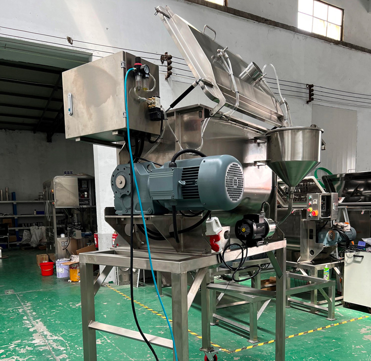 Maize and rice ribbon mixer